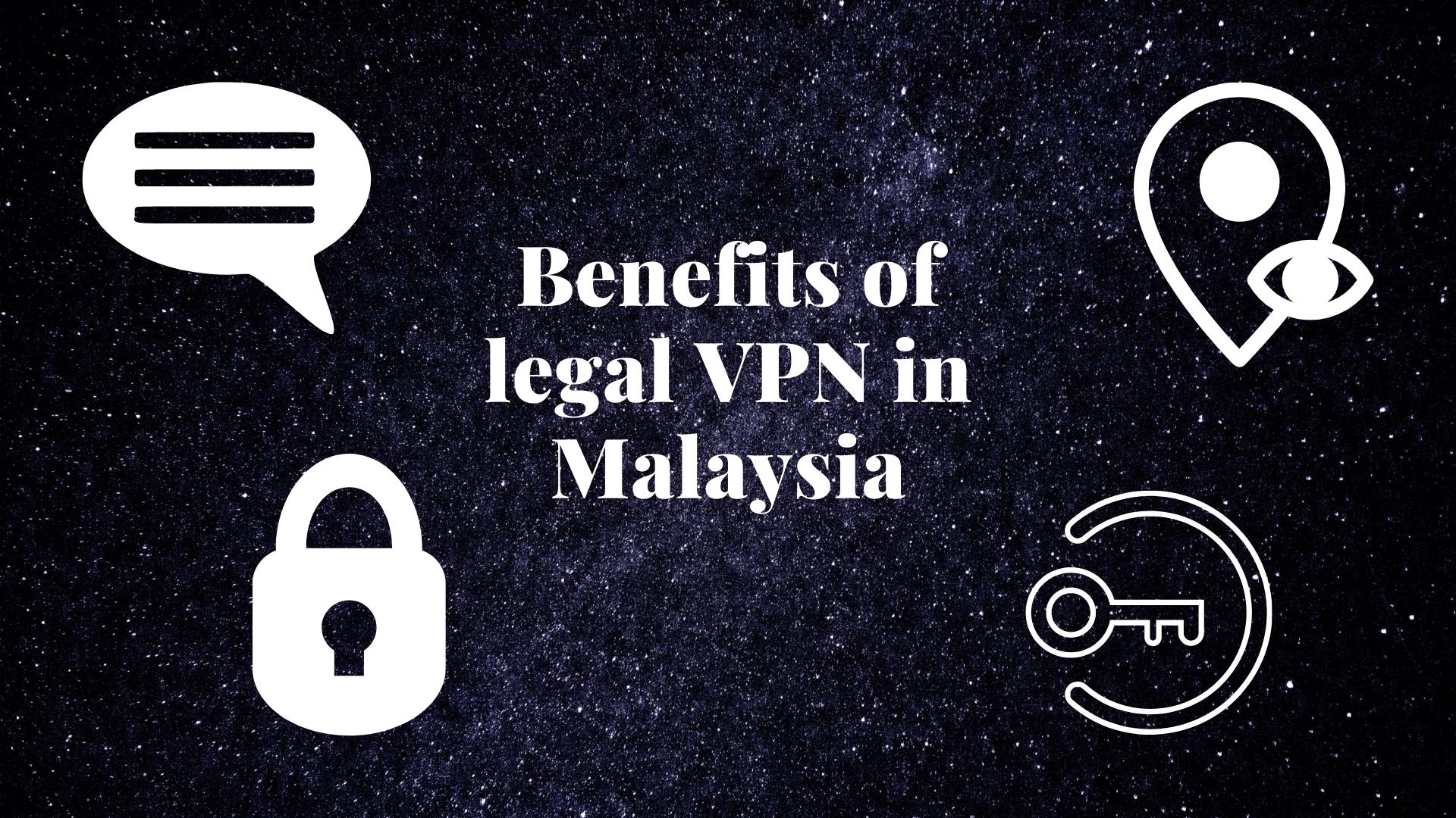is vpn legal in malaysia - chat, location, key and lock logos